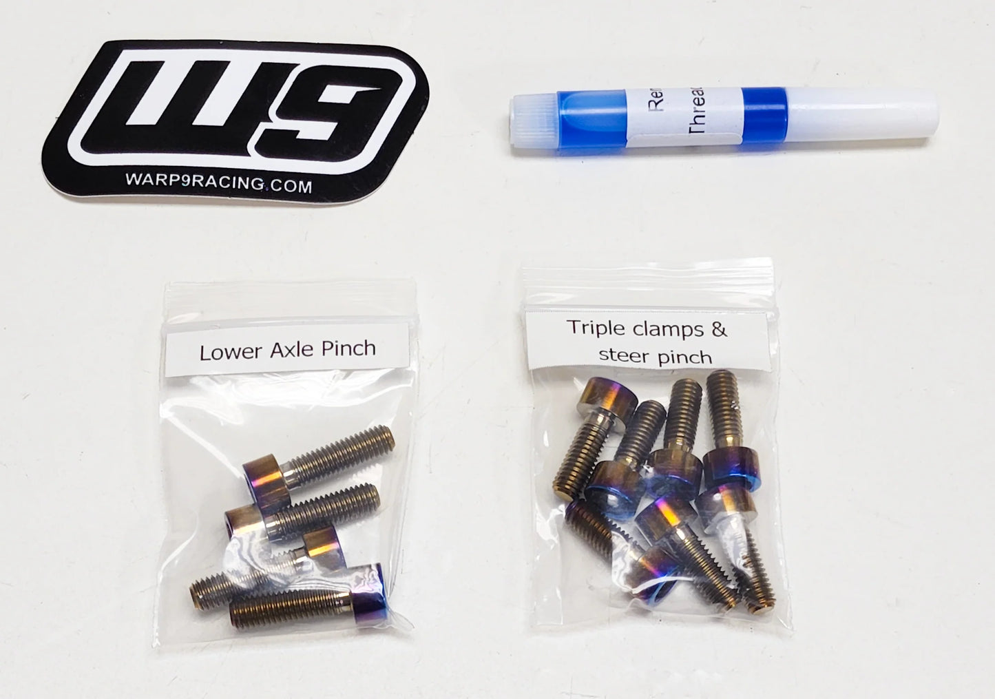 Titanium Fork Bolts - MotoX