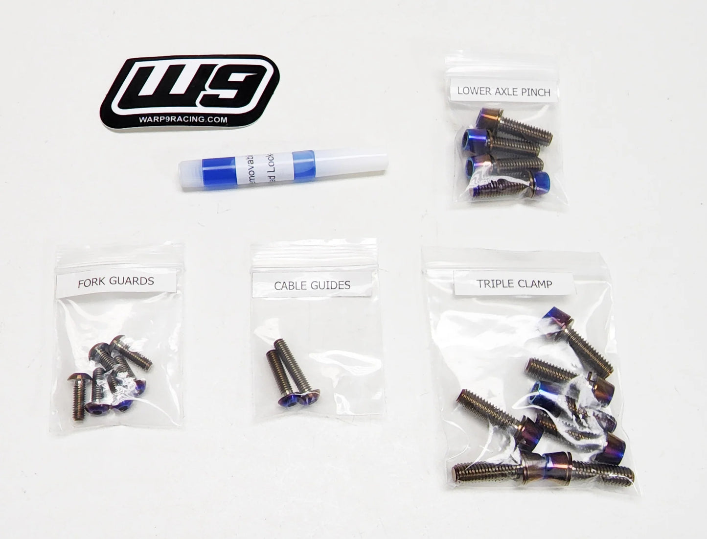 Titanium Fork Bolts - MotoX